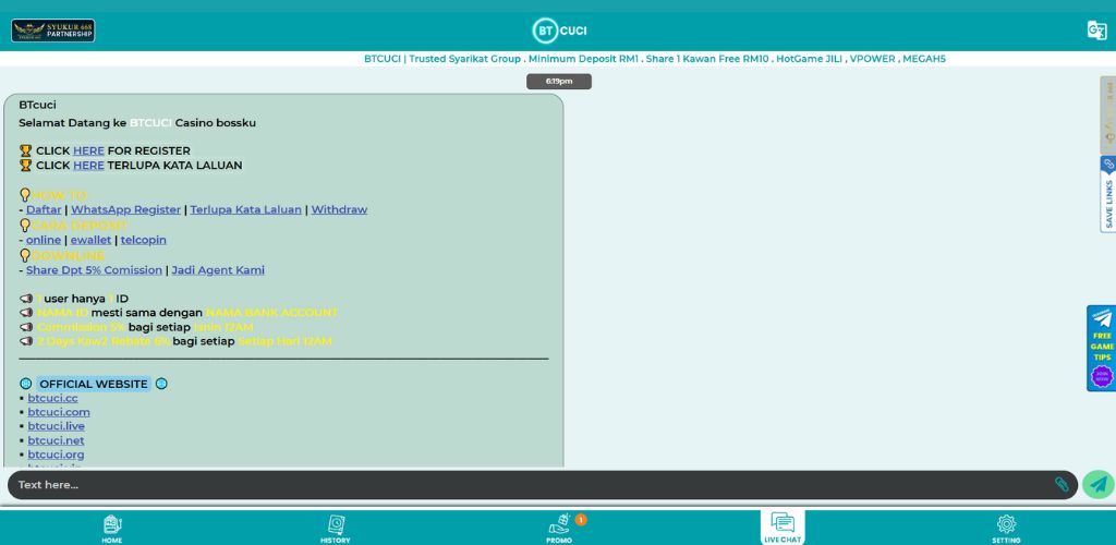 BTCUCI Customer Service