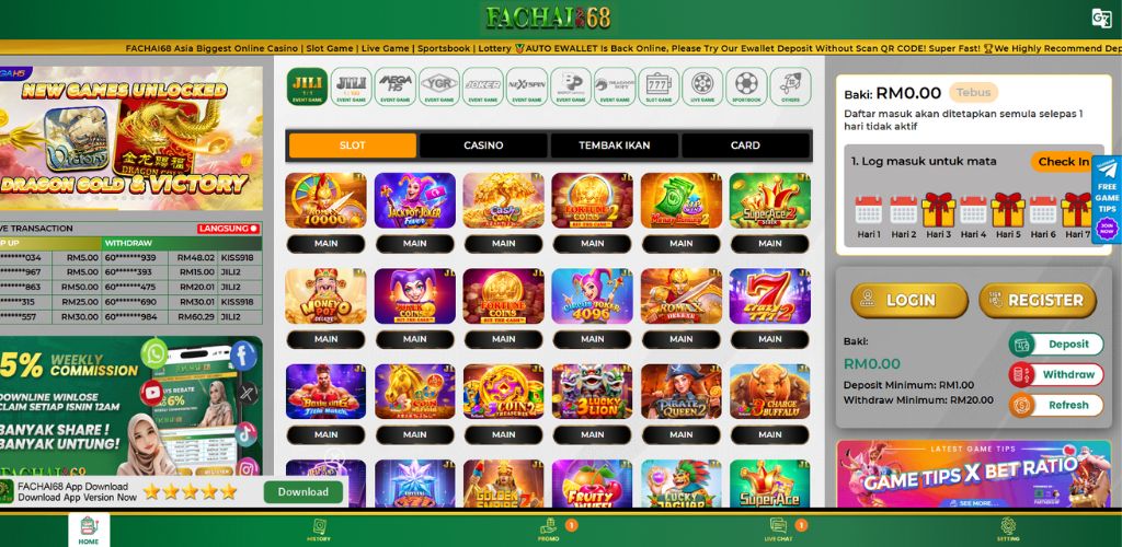 Fachai68 Casino Website